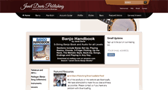 Desktop Screenshot of janetdavispublishing.com